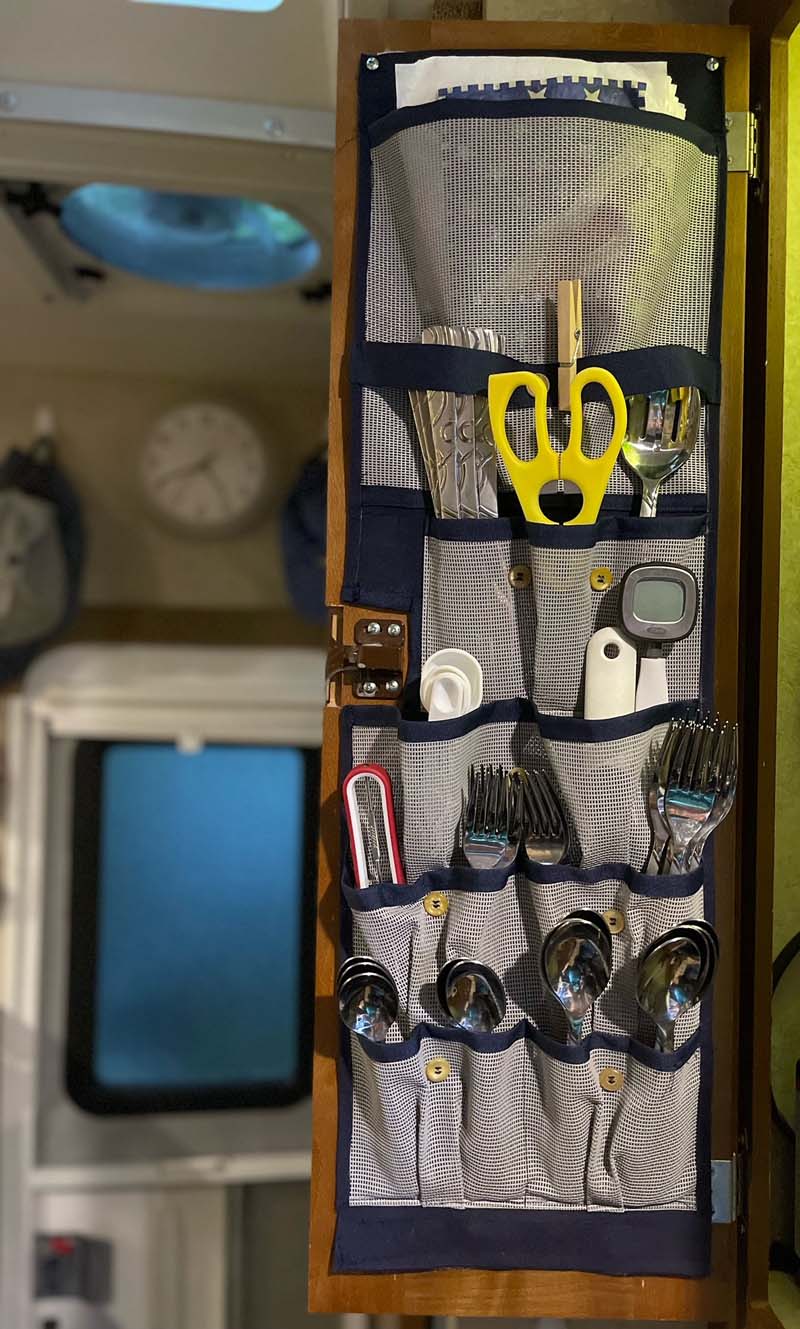 Cabinet Door Storage Pockets