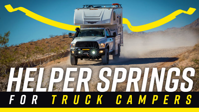 Helper Springs For Truck Campers