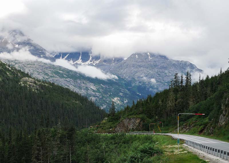 Highway 2 From Carcross Yukon To Skagway AK