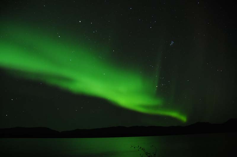 Lake Laberge Northern Lights