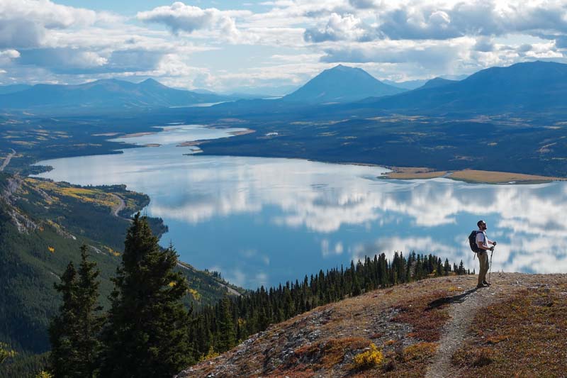 Mount Whites Incredible Views Of Atlin Lake Yukon