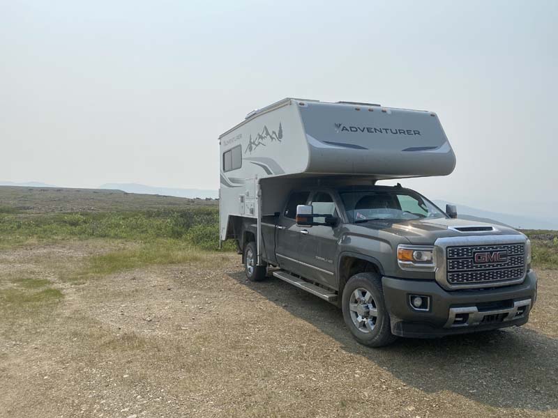 Our Campsite Near The Border