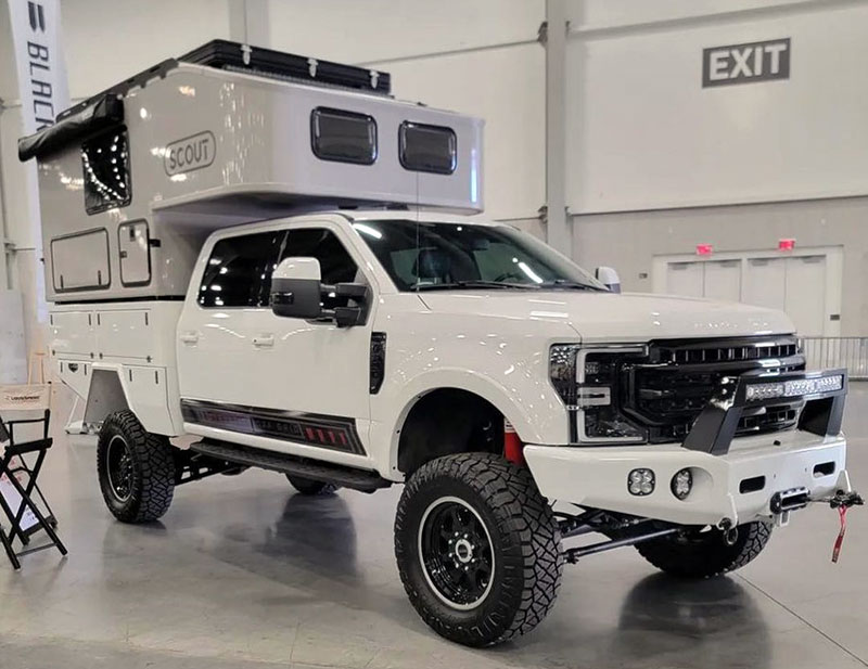 Scout Camper at SEMA 2022 