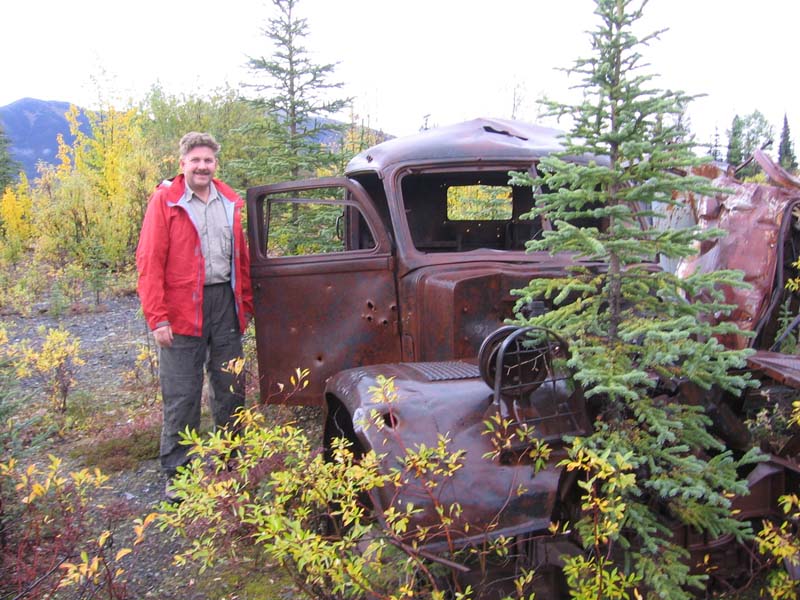 Steven With Abandoned Truck