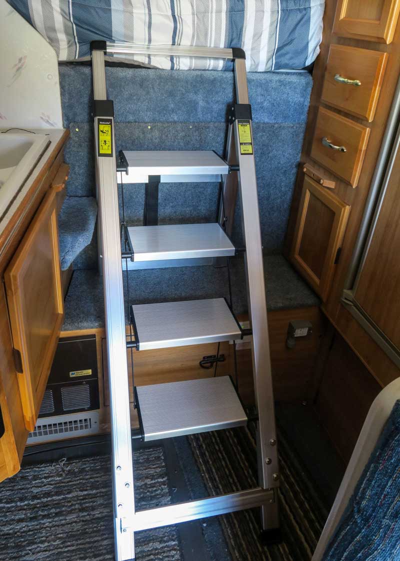 Truck Camper Ladder Steps To Overcab