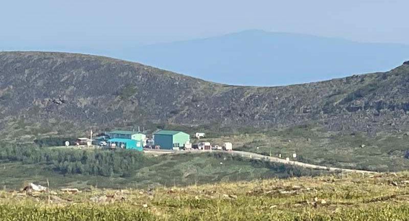 US Canada Border Station At Poker Creek