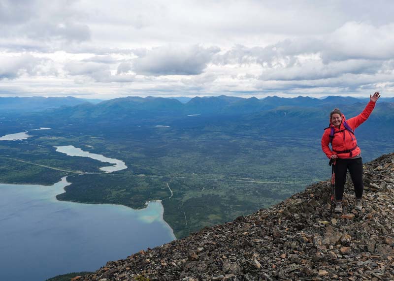 View From Kings Throne Kluane National Park