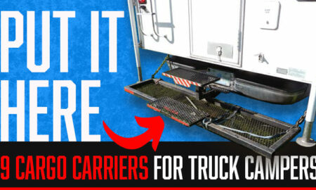 Hitch Mount Cargo Carriers For Truck Camper Rigs