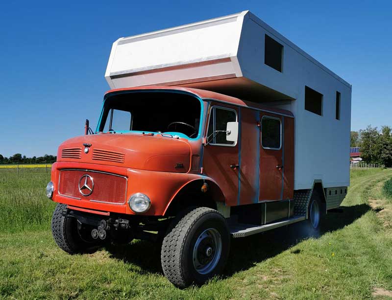 Camper And Truck Before Painting