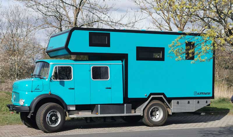 Completed Truck And Camper