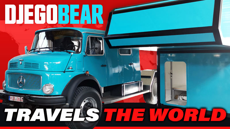 Djegobear Travels The World