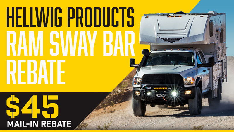 Hellwig Announces Rebate For Ram Sway Bars