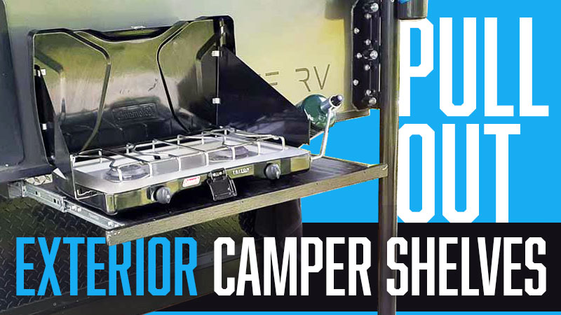 Exterior Shelf For Truck Campers