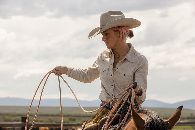 Teeter On Yellowstone On A Horse