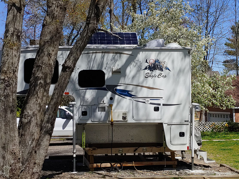 Tilting Solar Panel Solution Up Collecting The Rays