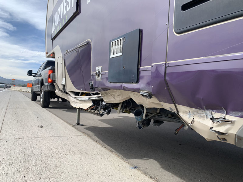 Fifth Wheel Accident