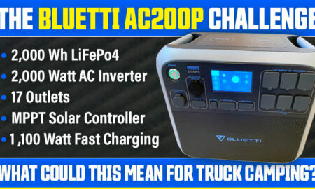 Bluetti AC200P Portable Power Station Challenge