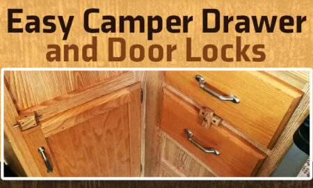 Drawer and Cabinet Door Locks for a Camper