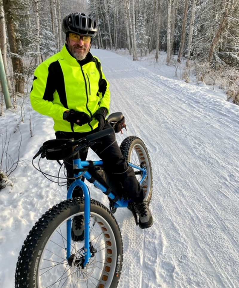 Fat Bike Race In Alaska