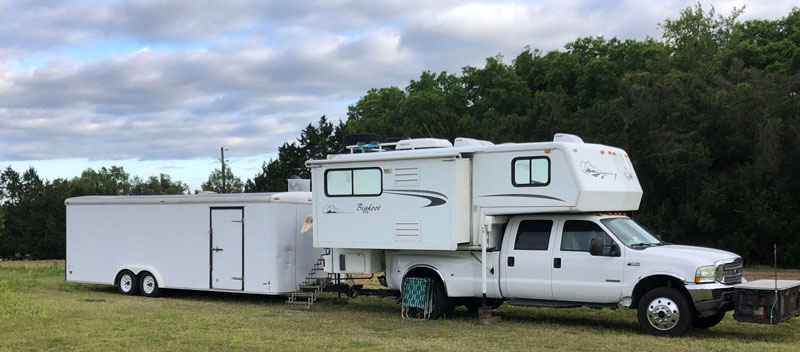 Ford 550 And Bigfoot 3000 Field