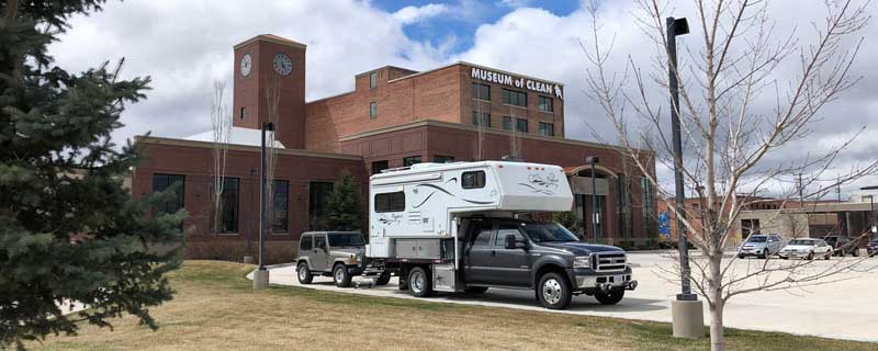 Ford F550 Harvest Host Location