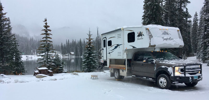 Ford F550 Kootenay Pass 5800ft BC