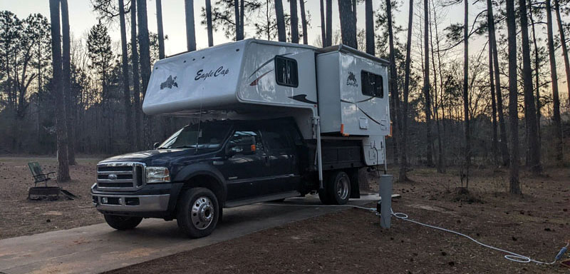 Ford F550 Lake Hawkins RV Park In Texas Beatty