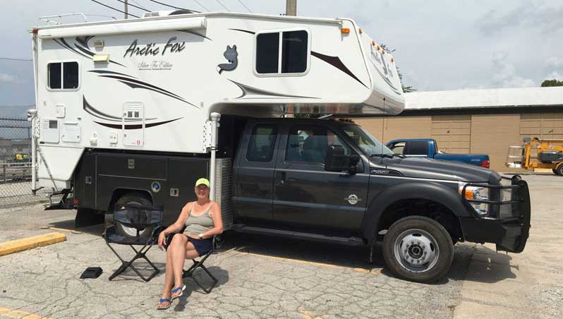 Ford F550 Solar Eclipse