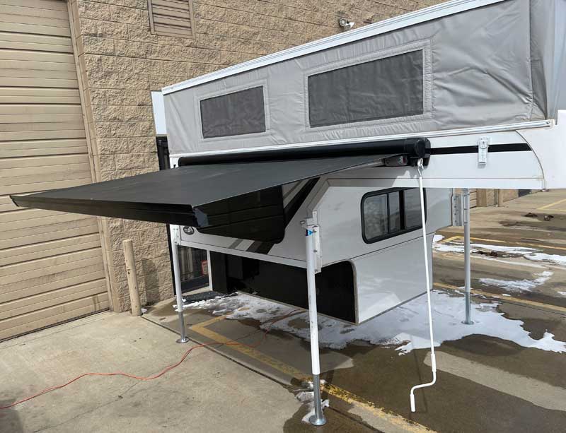 Phoenix Stealthy Mini Camper Awning On Side