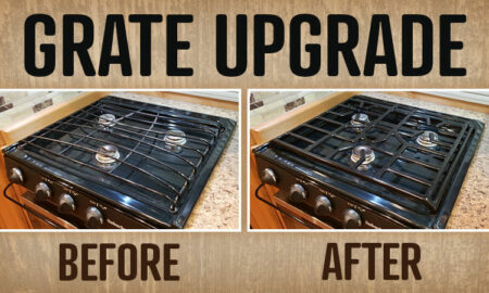 RV Cooktop Grate Update