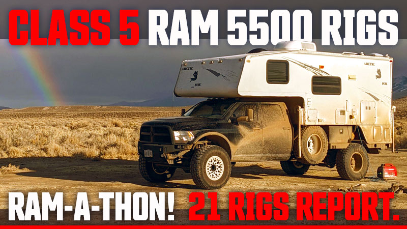 Ram 5500 Class 5 Truck Campers