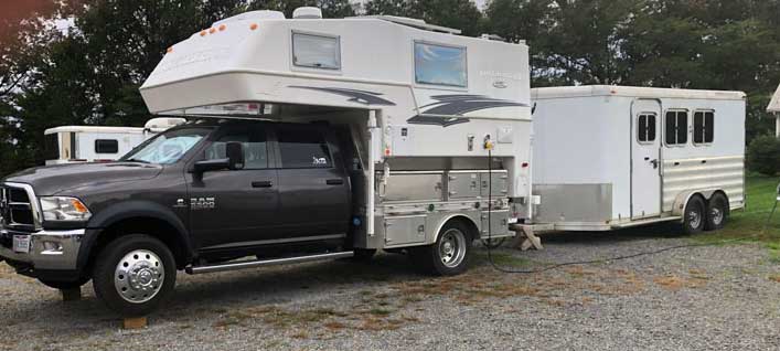 Ram 5500 and Northern Lite Camper, Trailride, Hill Country, Ohio