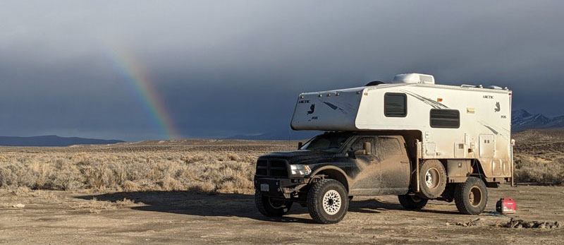 Ram 5500 And Arctic Fox Camper Bog Hot Springs