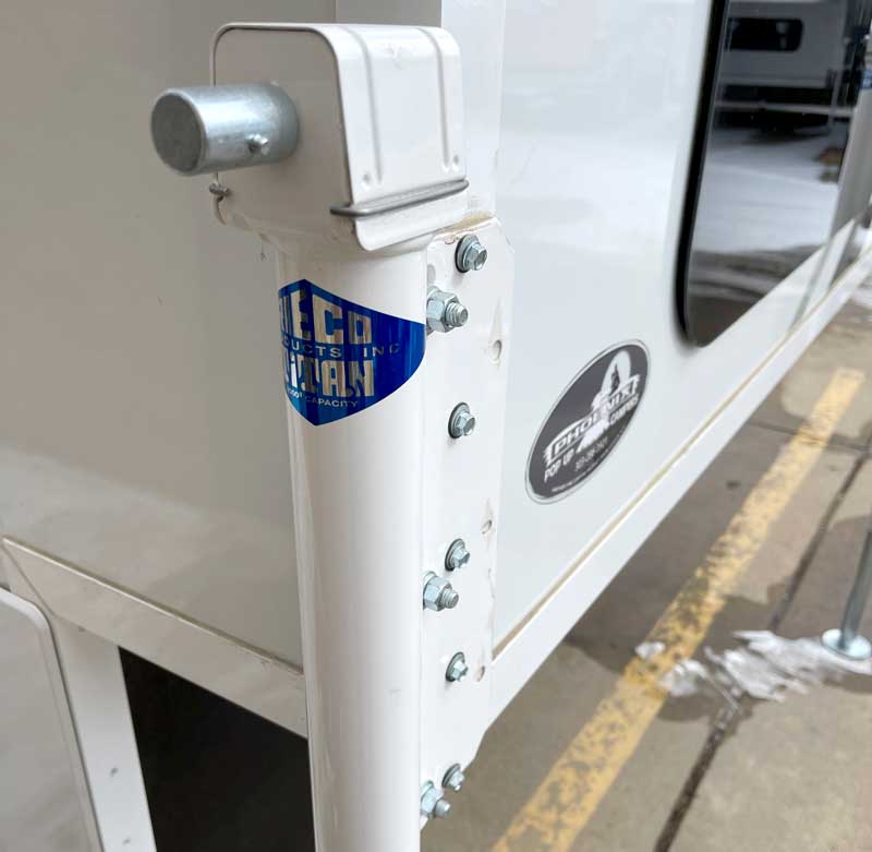 Rieco-Titan Jacks On Phoenix Stealthy Mini Camper