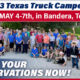 2023 Texas Truck Camper Rally Announcement