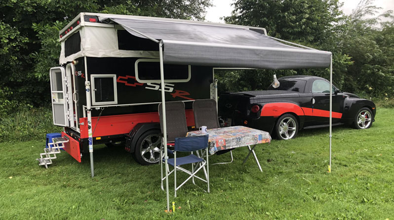 Camping With The Chevy SSR And Palomino