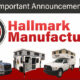 Hallmark Manufacturing Announcement
