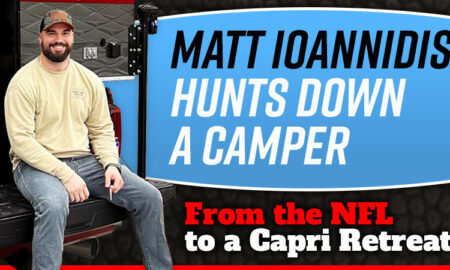 Matt Ioannidis Carolina Panthers owns a Capri Camper