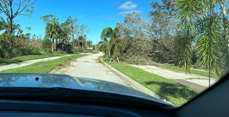 Neighborhood Roads Blocked