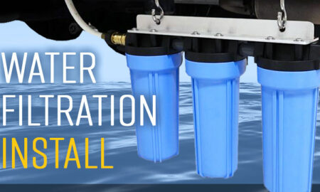 RV Water Filtration Installation