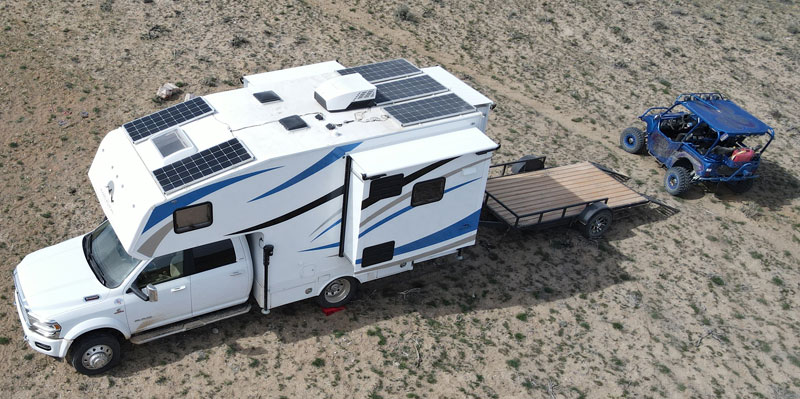 Solar Panels Denali 3s Camping In The Desert