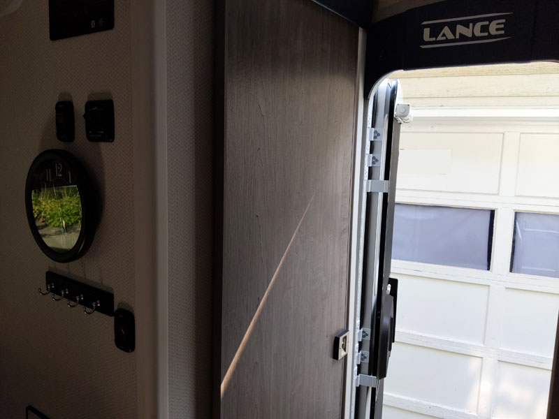 Tambour Door In Lance Camper OEM Door