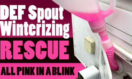 DEF Spout Winterizing Trick