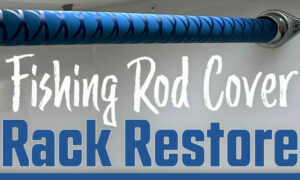 Fishing Rod Cover Towel Rack Restore