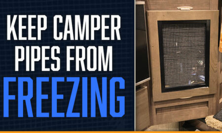 Keeping Camper and RV Pipes from Freezing