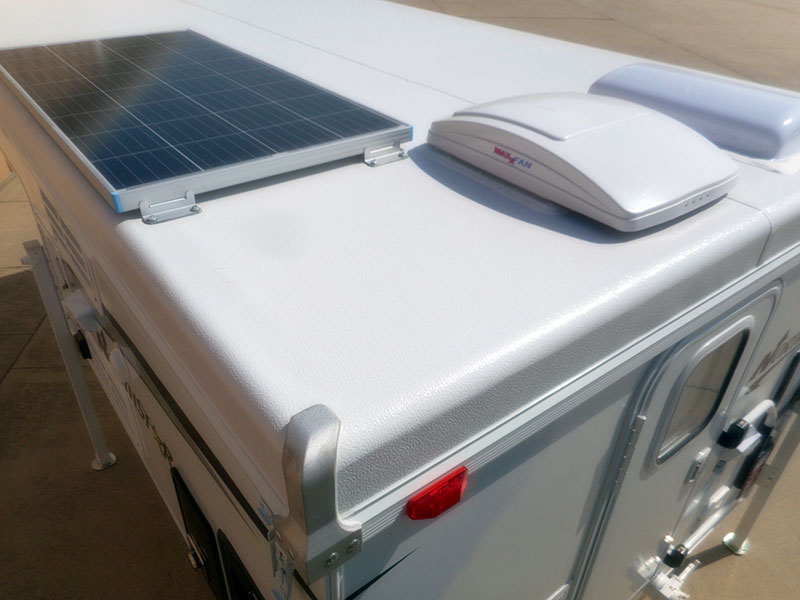 Northstar solar panel on 650SC