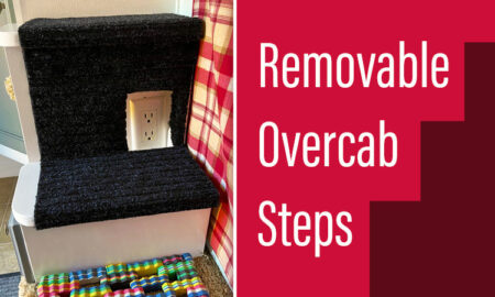 Removable Cabover Steps For Campers