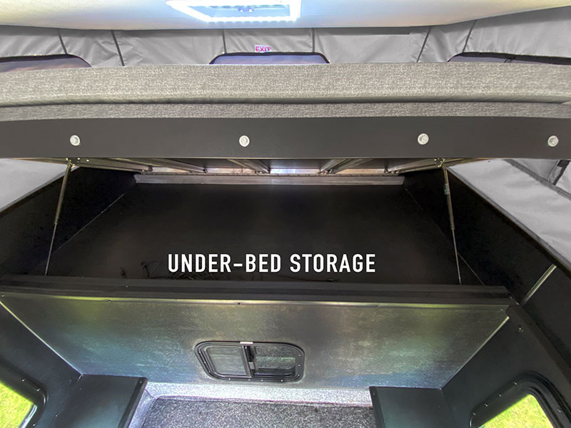 Soaring Eagle OV-X Interior Cabover Underbed Storage