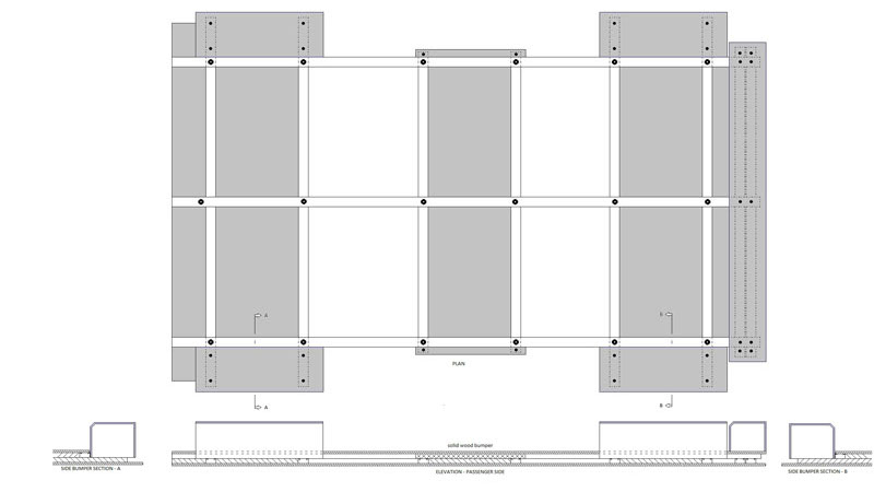 Truck Bed Riser Diagram Figure B