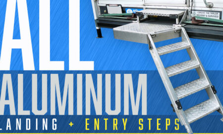 All Aluminum Landing Entry Steps